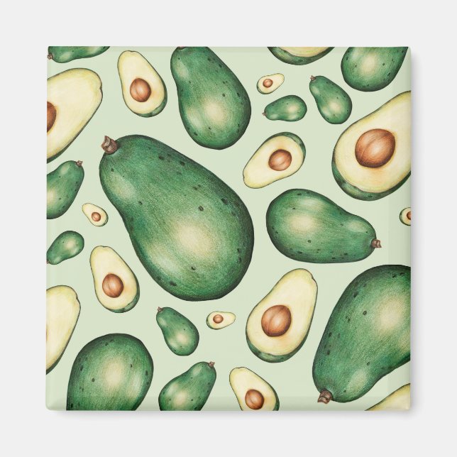 Avocado Magnet (Vorne)