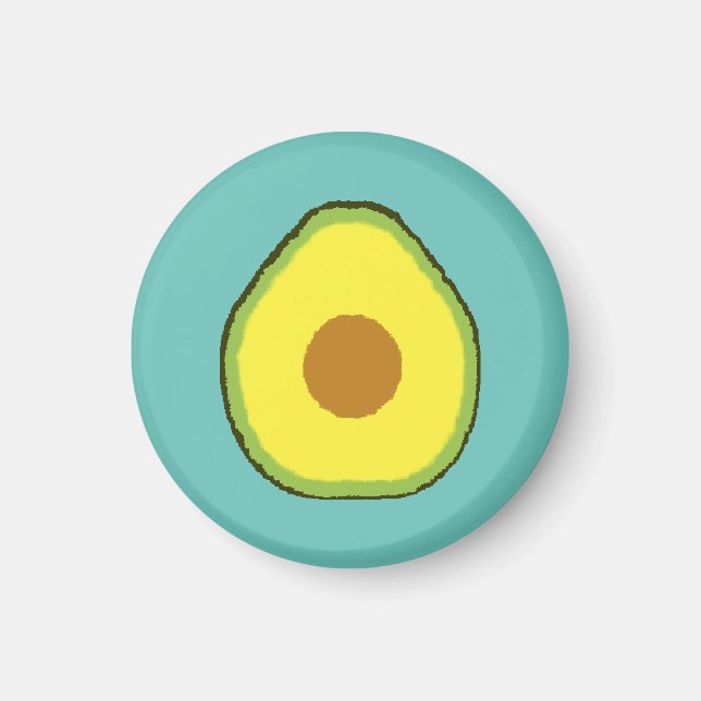 Avocado Magnet (Vorne)