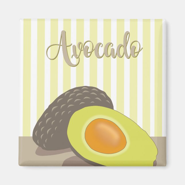 Avocado Magnet (Vorne)
