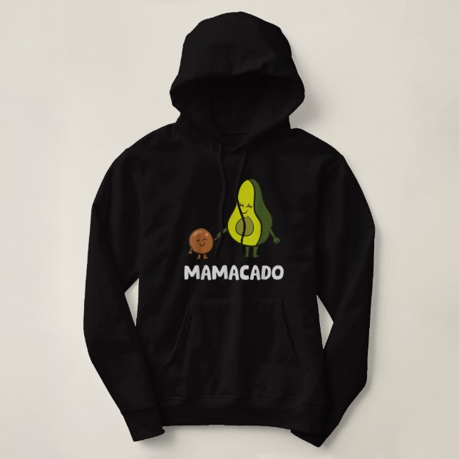 Avocado Mama Avocado Mama Funny Avocado Mamacado Hoodie (Design vorne)