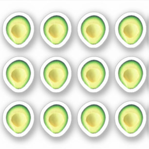 Avocado Mania 4Marcia Aufkleber