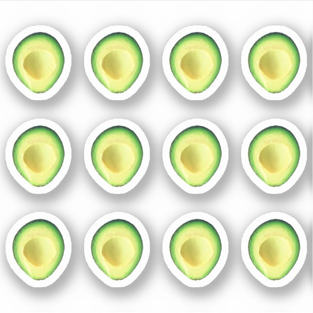 Avocado Mania 4Marcia Aufkleber (Vorderseite)