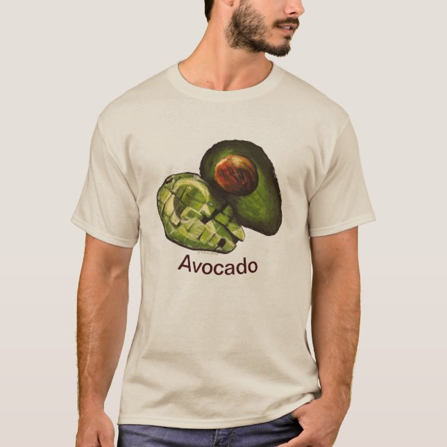 Avocado Männer T-Shirt (Vorderseite)