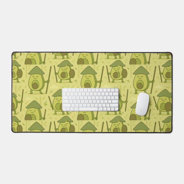 Avocado-Märtyrer-Krieger  Schreibtischunterlage (Tastatur & Maus)
