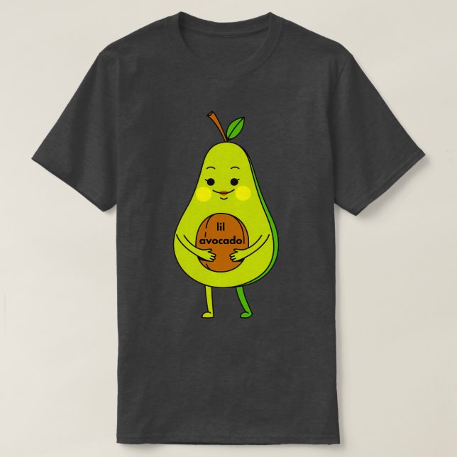 Avocado Maternity amp Pregnancy Liebe T-Shirt (Design vorne)