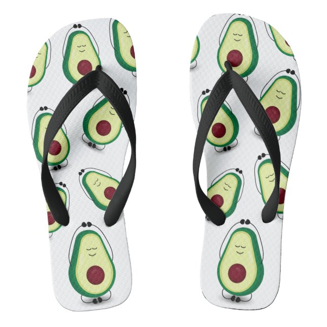 Avocado Meditat Flip Flops (Fußbett)