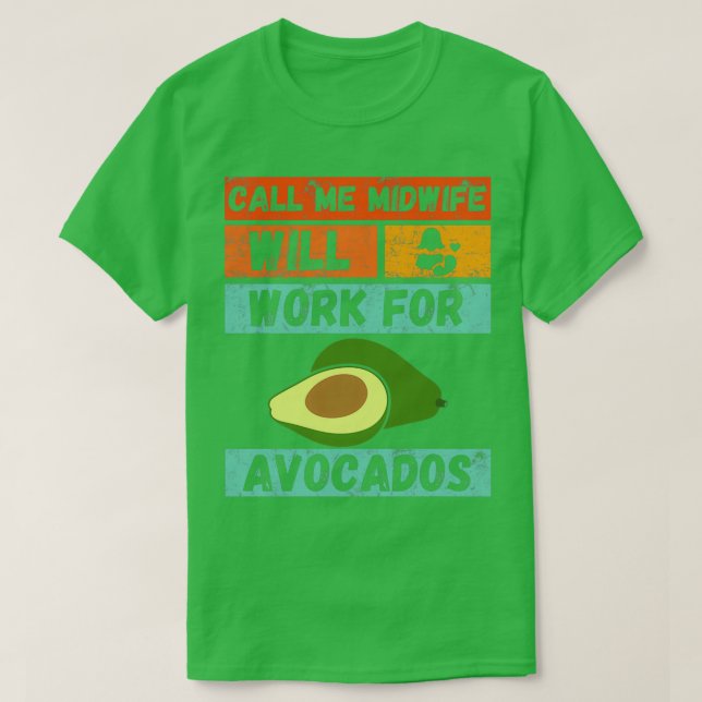 Avocado Midfrau Design avocado Liebhaber dies ist  T-Shirt (Design vorne)