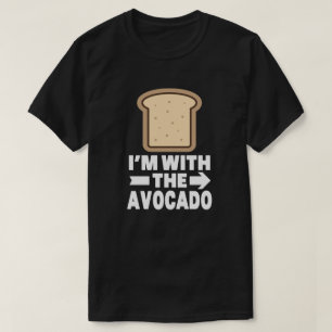 Avocado mit Toast-Matching Halloween-Kostüm T-Shirt