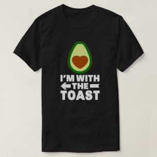 Avocado mit Toast-Matching Halloween-Kostüm T-Shirt