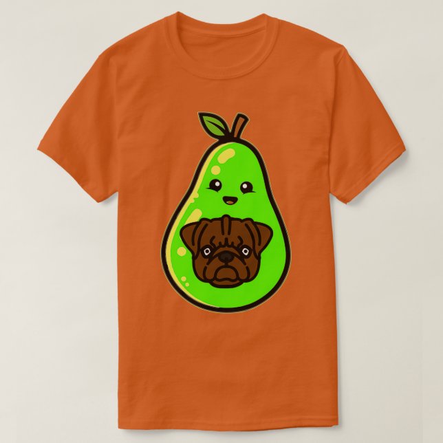 Avocado Mops Avopugo T-Shirt (Design vorne)