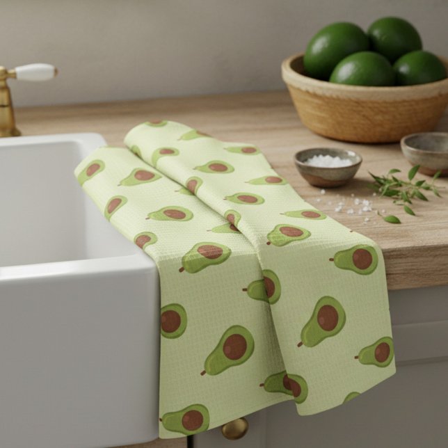 Avocado-Muster Geschirrtuch (Von Creator hochgeladen)
