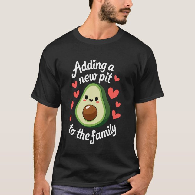 Avocado-Mutterschaft T-Shirt (Vorderseite)