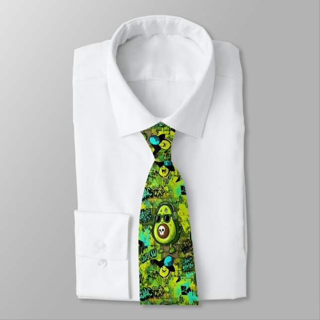 Avocado Neck Tie Krawatte (Gebunden)
