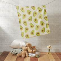 Avocado Neutral Baby Blanket