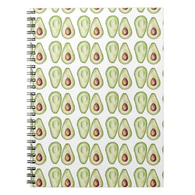 Avocado-Notebook Notizblock (Vorderseite)