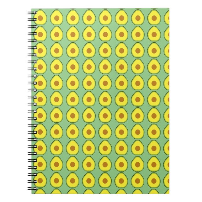Avocado Notizblock (Vorderseite)