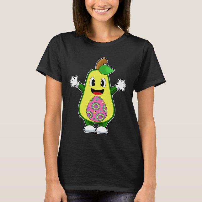 Avocado Osterei T-Shirt (Vorderseite)