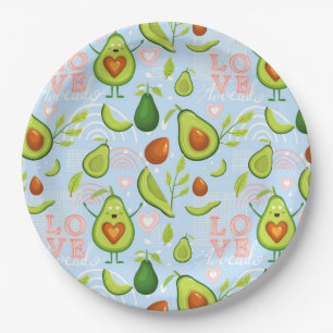 Avocado Pappteller