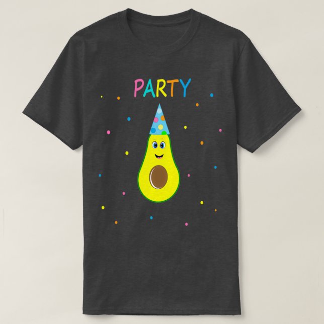 Avocado Party Classic TShirt (Design vorne)