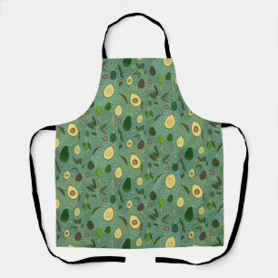 Avocado Party Pattern Schürze