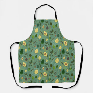 Avocado Party Pattern Schürze