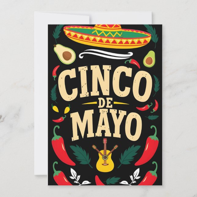 Avocado Party Postcard Einladung (Vorderseite)