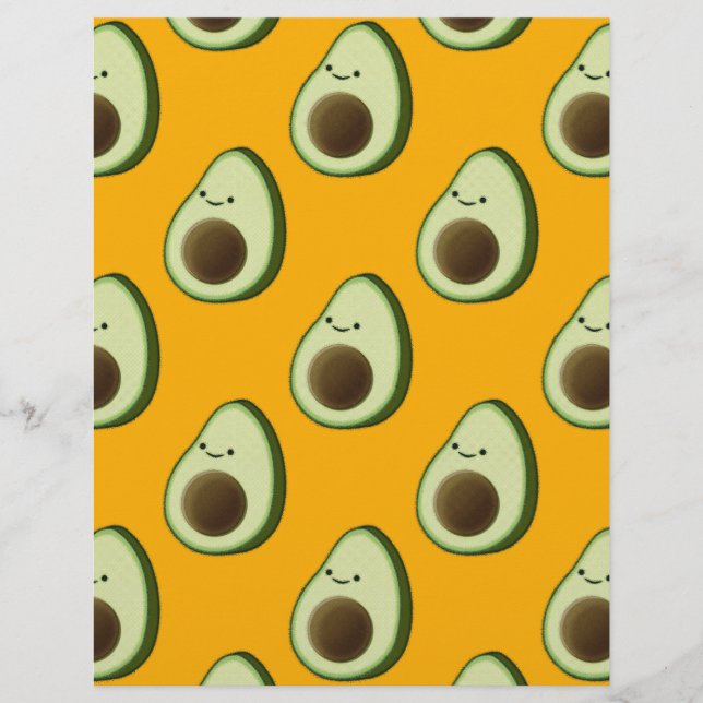 Avocado Pattern (Vorderseite)