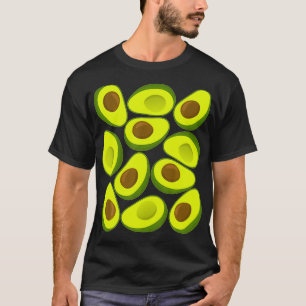 Avocado Pattern Avocados T-Shirt
