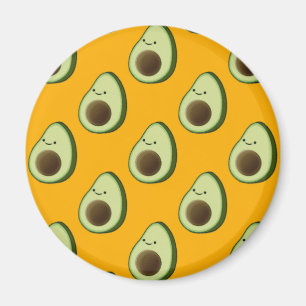 Avocado Pattern Magnet