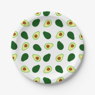 Avocado Pattern Print Paper Teller