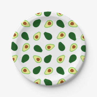 Avocado Pattern Print Paper Teller
