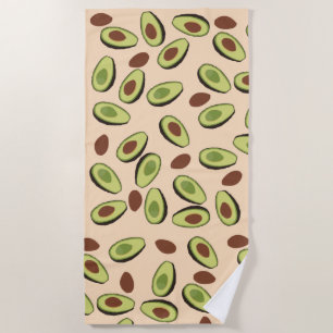 Avocado Pattern Strandtuch