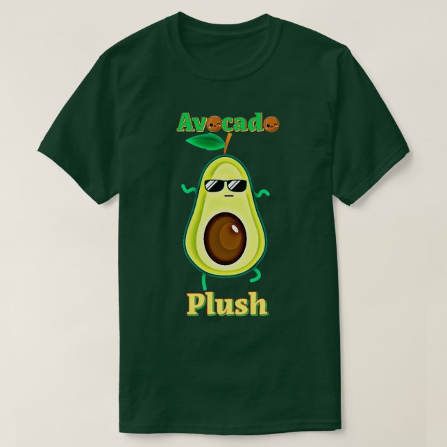 Avocado Plush Classic TShirt (Design vorne)