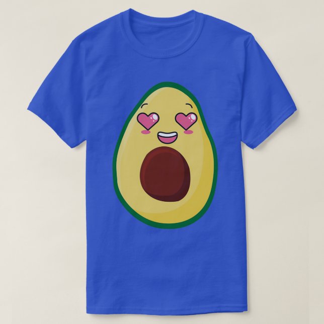 Avocado Plush lustiges Avocado für Avocado-Liebhab T-Shirt (Design vorne)