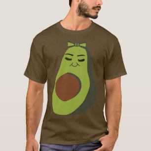Avocado plush Muster Niedlich Avocado avocados Avo T-Shirt