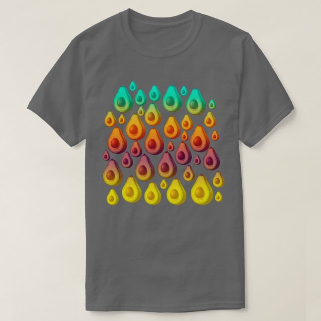 avocado popart 6 T-Shirt (Design vorne)