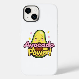 Avocado Power Case-Mate iPhone 14 Hülle