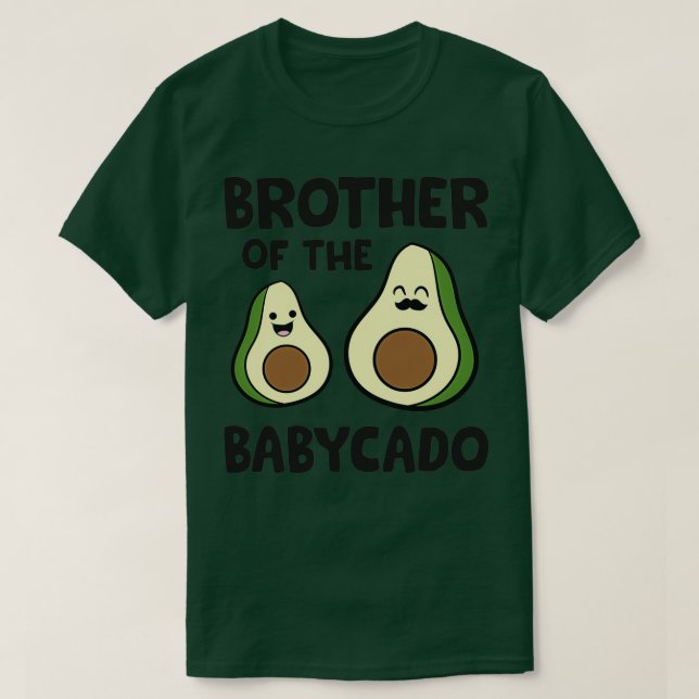 Avocado Pregnancy Reveal Bruder des Babycado A T-Shirt (Design vorne)