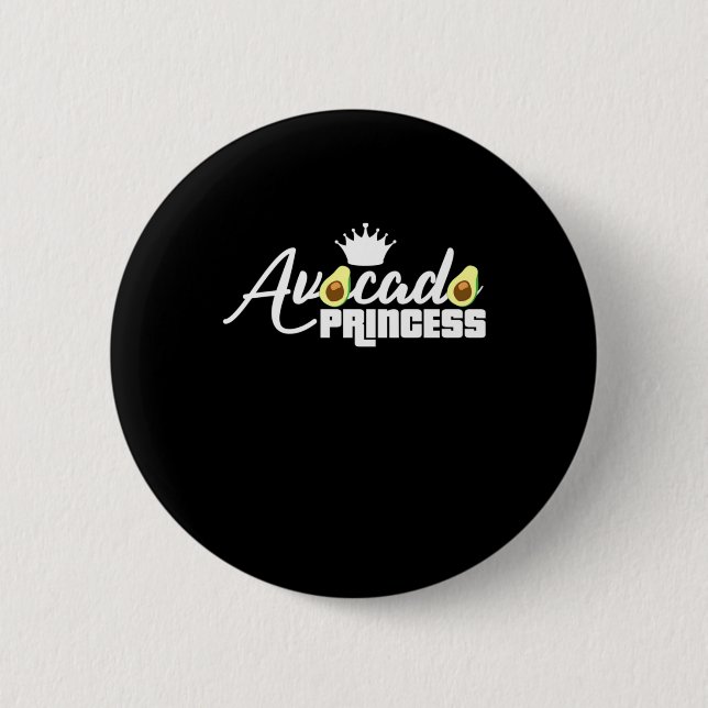 Avocado Princess Button (Vorderseite)