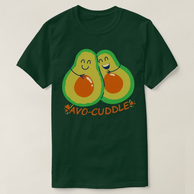 Avocado puddle cuddle T-Shirt (Design vorne)