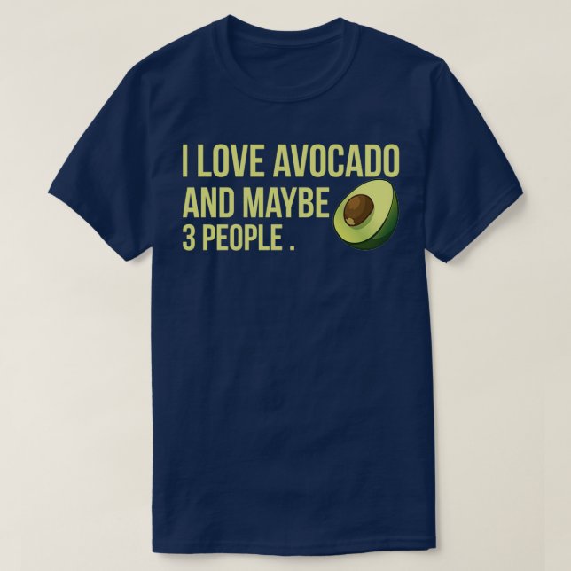 Avocado Puns Posters Avocado Masks T-Shirt (Design vorne)