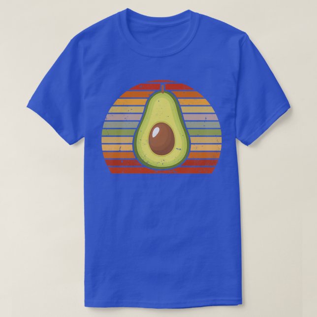 Avocado Retro Classic TShirt (Design vorne)