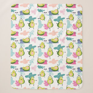 Avocado Sherpa Blanket Sherpadecke