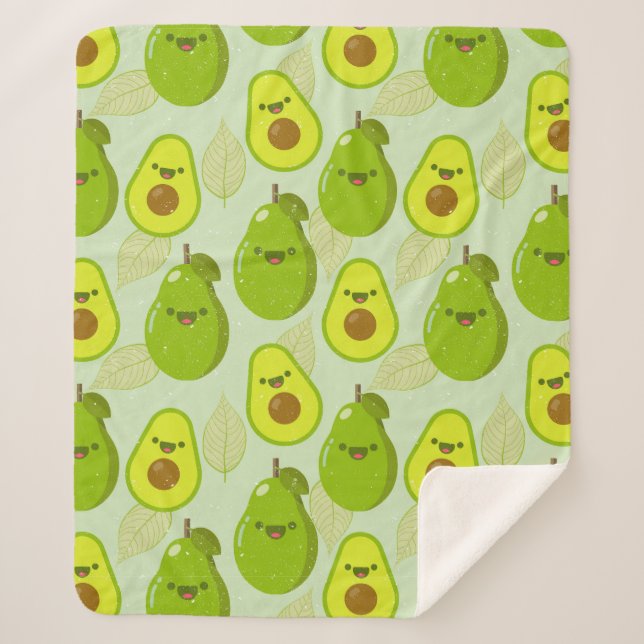 Avocado Sherpadecke (Vorderseite)