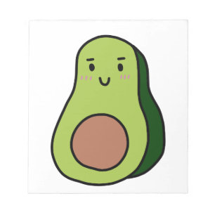 AVOCADO Shirts, Accessoires, NIEDLICH! Notizblock