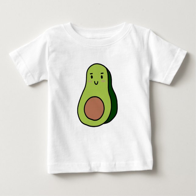 AVOCADO-Shirts, Zusätze, NIEDLICH! Baby T-shirt (Vorderseite)