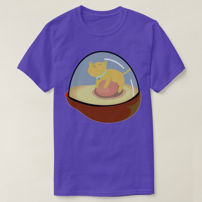Avocado Spaceship T-Shirt (Design vorne)