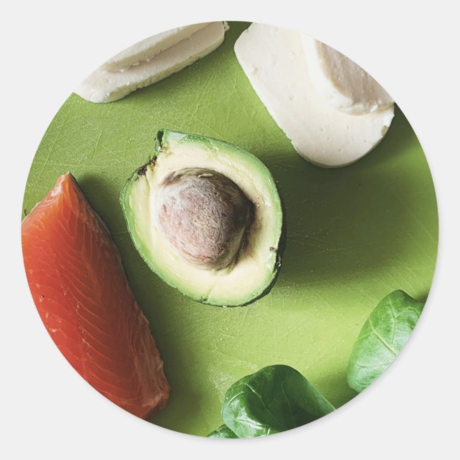 Avocado Sticker (Vorderseite)