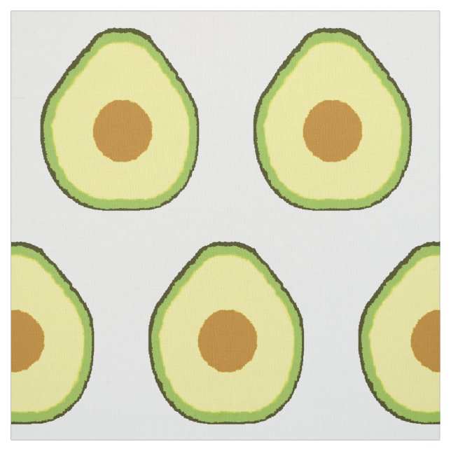 Avocado Stoff (Muster)