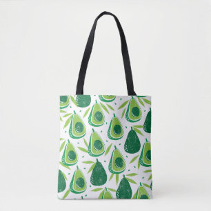 Avocado, strukturierte Briefmarke, nahtlose Muster